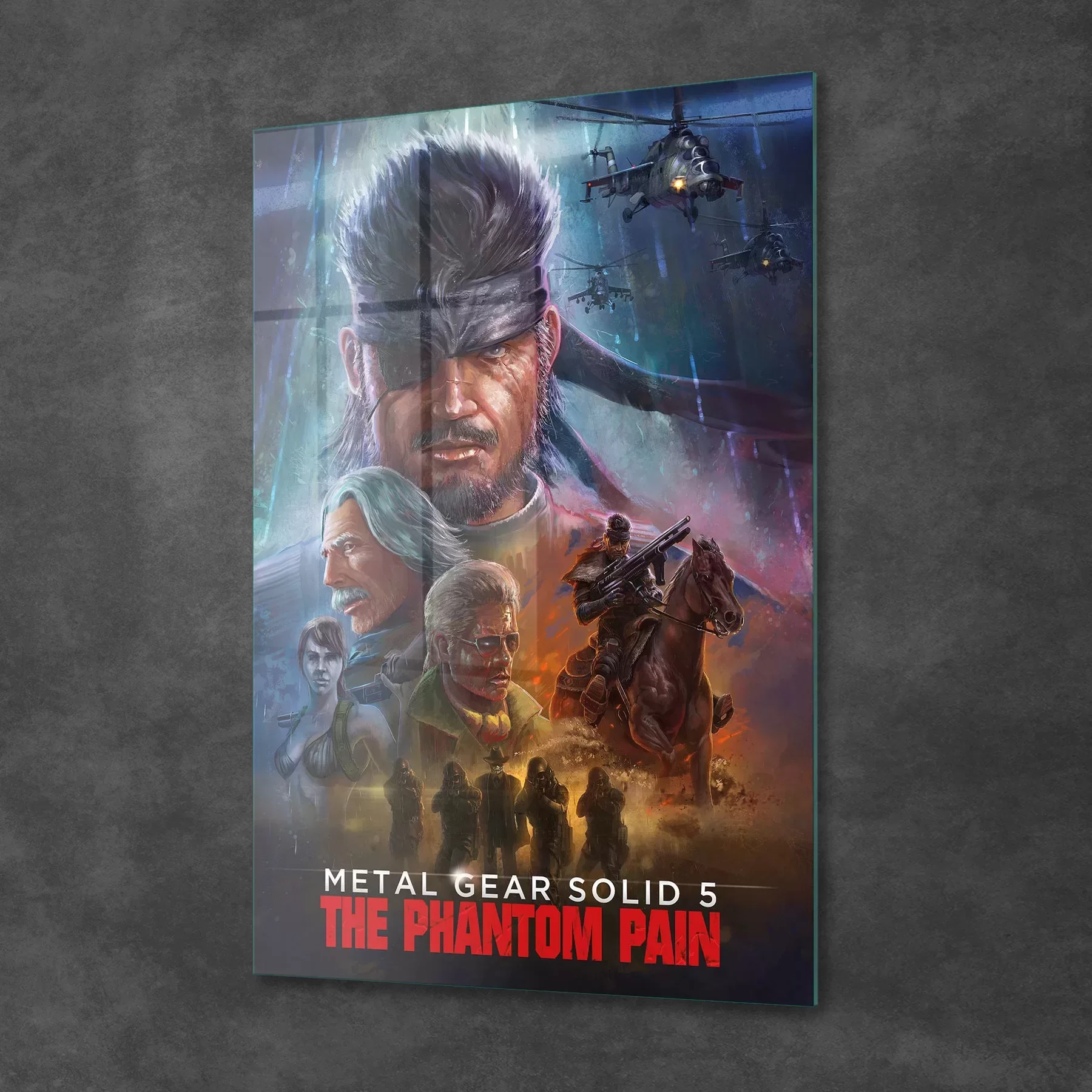 Picture of Decovetro Cam Tablo The Metal Gear Solid 30x40 cm