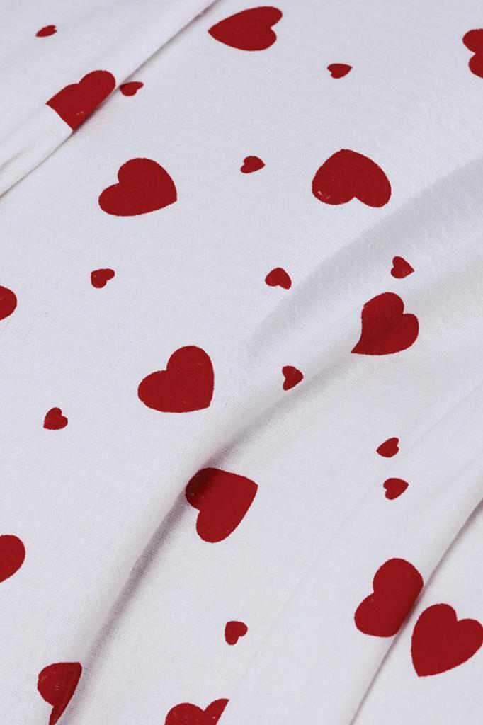 Picture of Kalbim Tek Kişilik %100 Pamuklu 160x240 cm Tek Pike