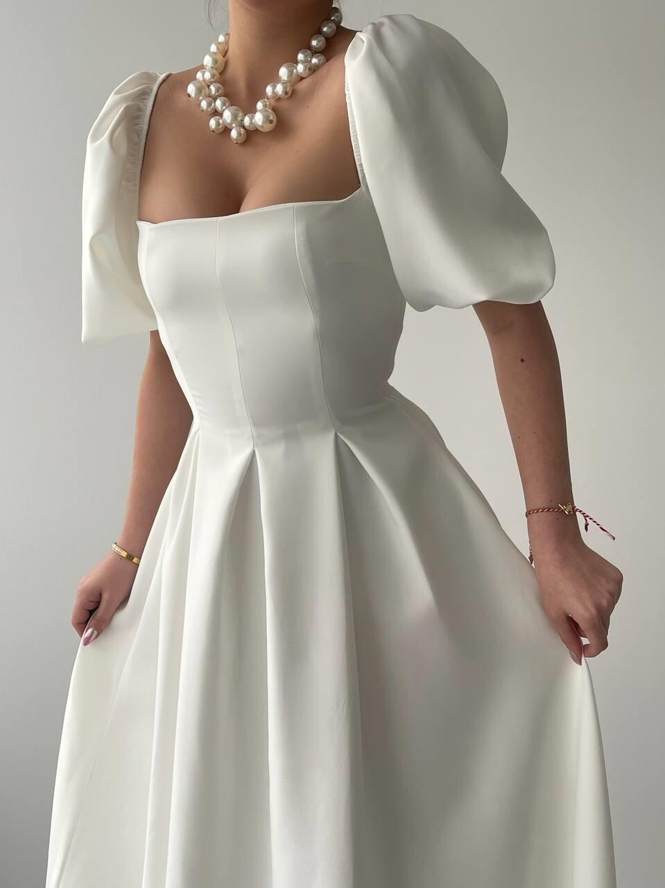 Picture of Benjamin Çan Etekli Midi Boy Elbise