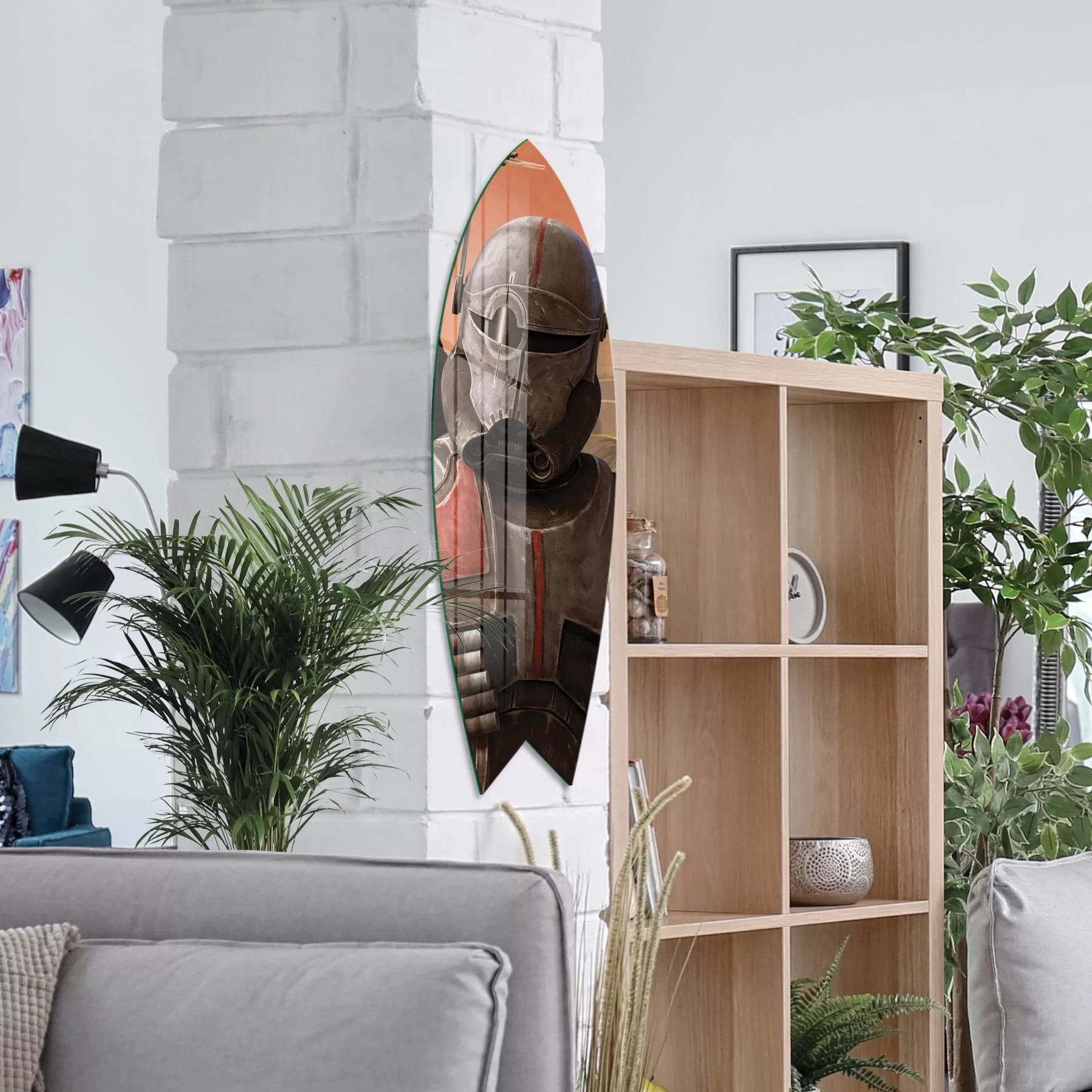 Picture of Decovetro ST 4098 Dekoratif Cam Sörf Tahtası 33x100 Cm