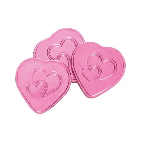Picture of PINK HEART MILK CHOCOLATE 1Kg