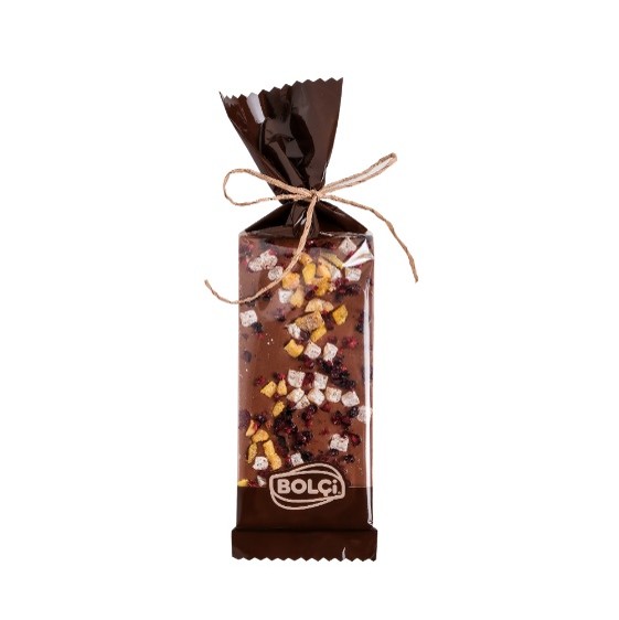Picture of MILK CHOC. ORANGE, GUAVA & BLACKBERRY TABLET 60g