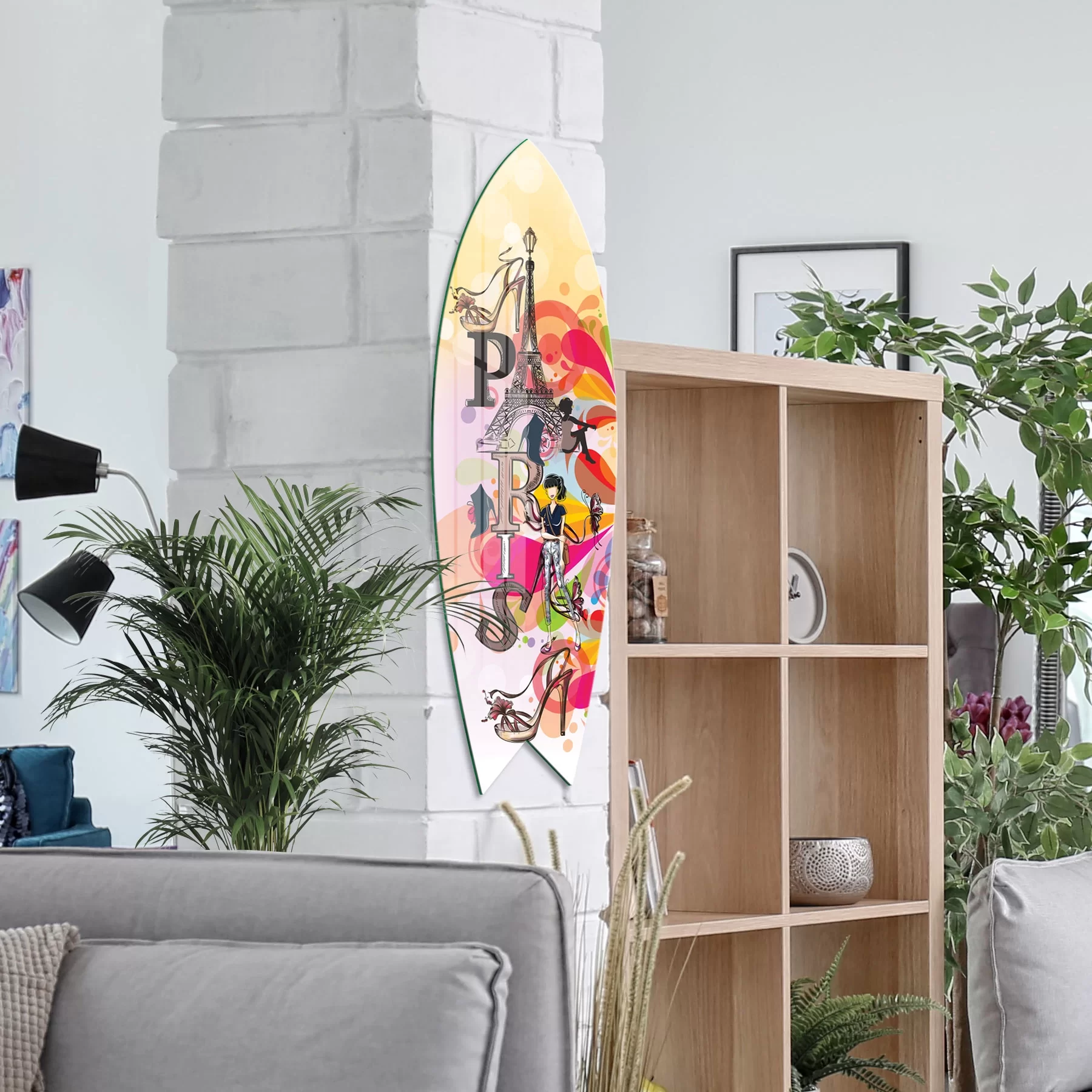 Picture of Decovetro ST 4010 Dekoratif Cam Sörf Tahtası 33x100 Cm