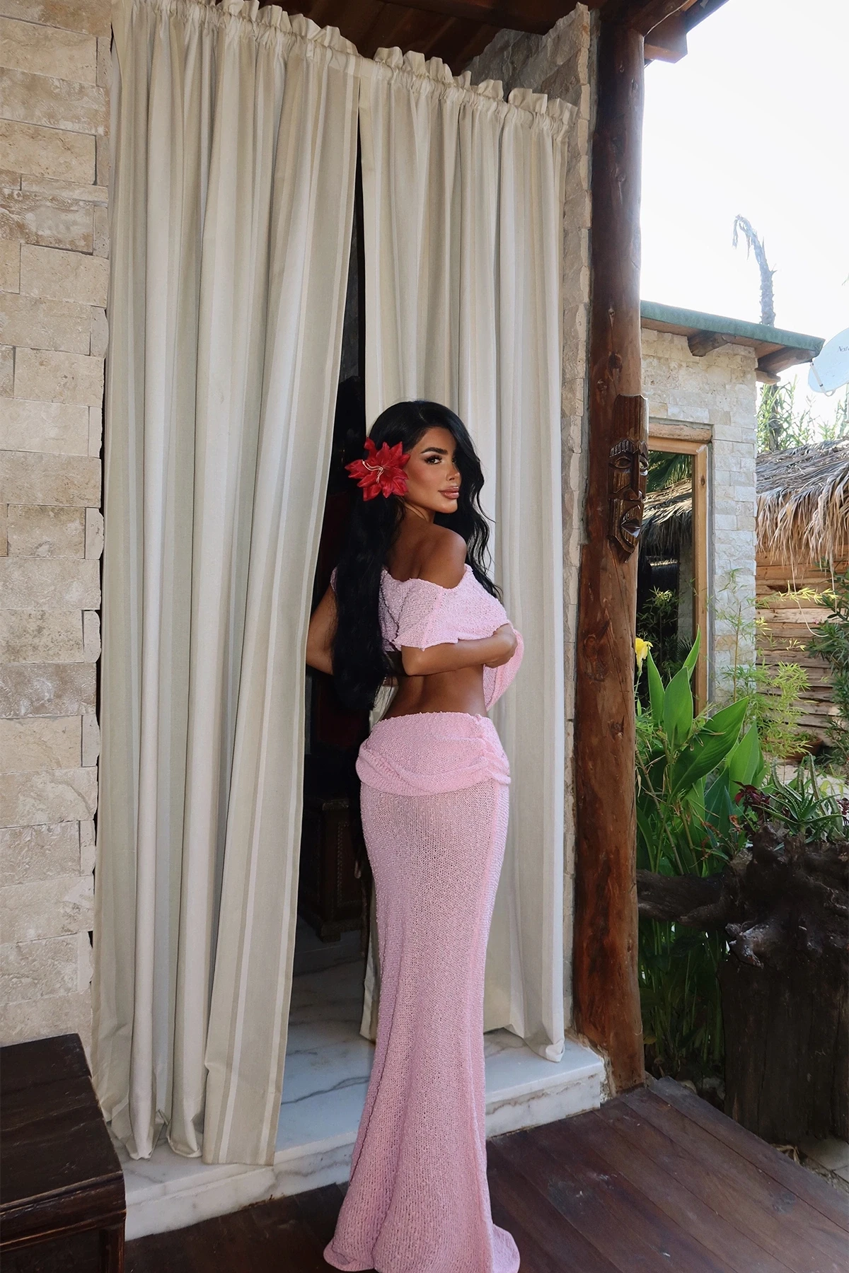 Picture of Pink Skirt Suit