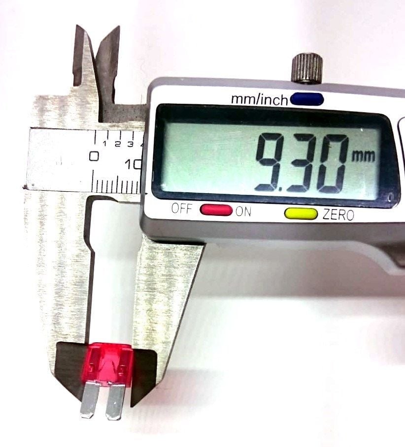 Picture of 5 Adet 20A Mikro 2 Ayaklı Sarı Bıçak Sigorta 20 Amper Micro