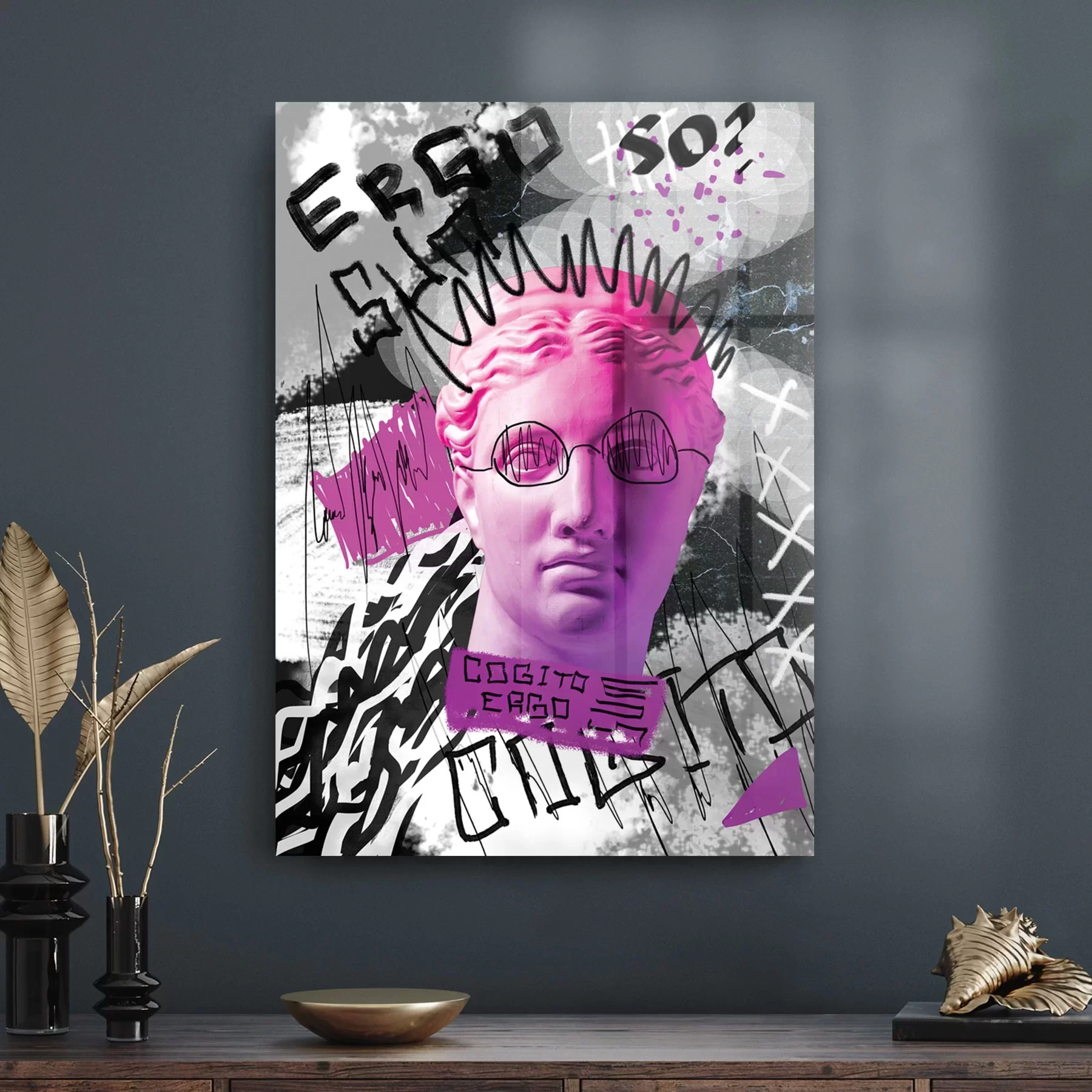 Picture of Decovetro Cam Tablo Modern Pop Art Ergo 30x40 cm