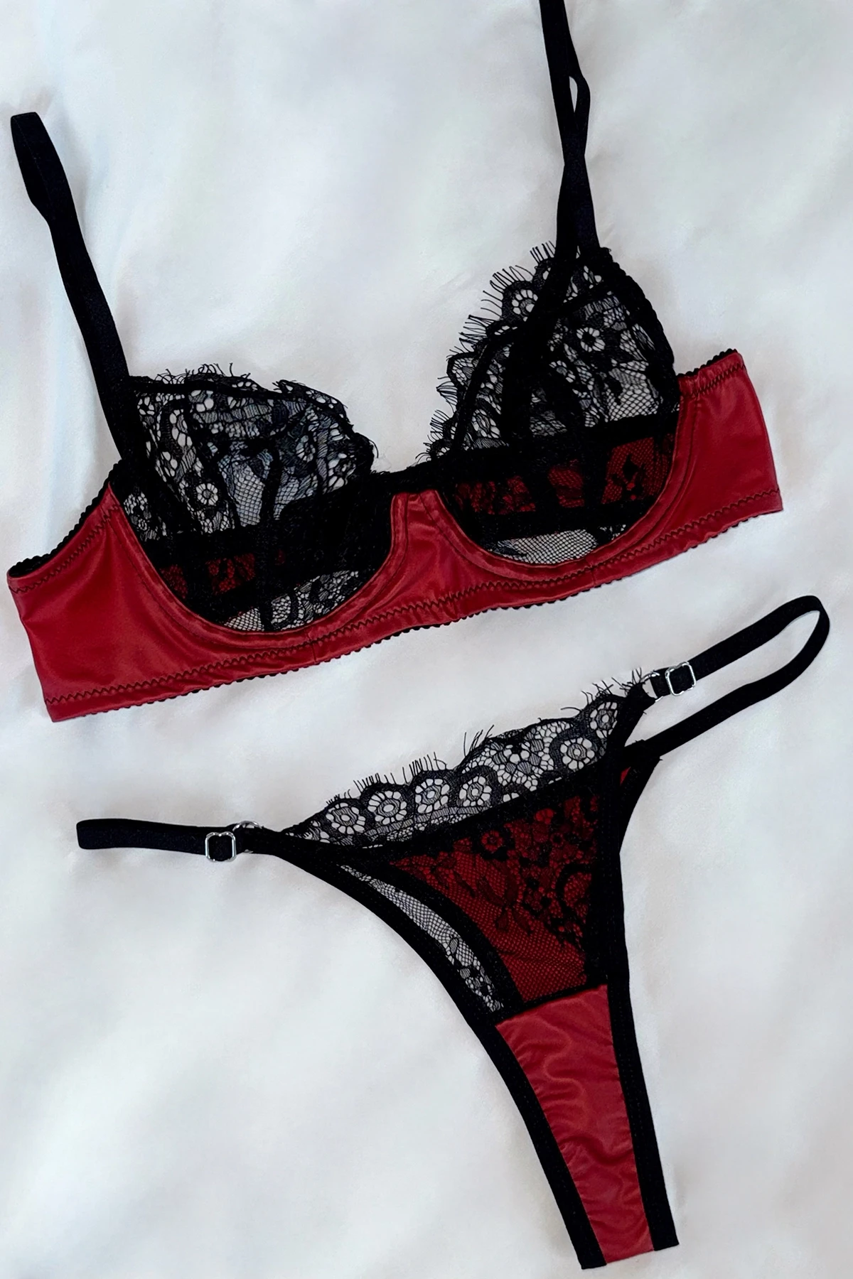 Picture of Red Leather Underwear