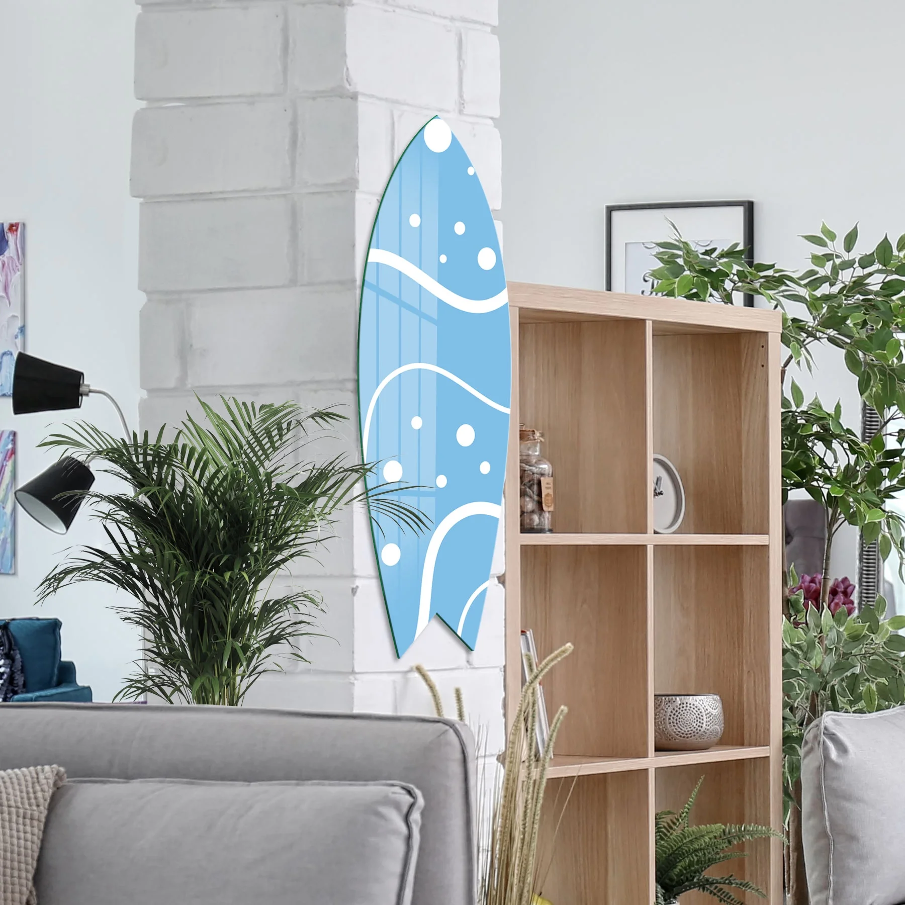 Picture of Decovetro ST 4037 Dekoratif Cam Sörf Tahtası 33x100 Cm