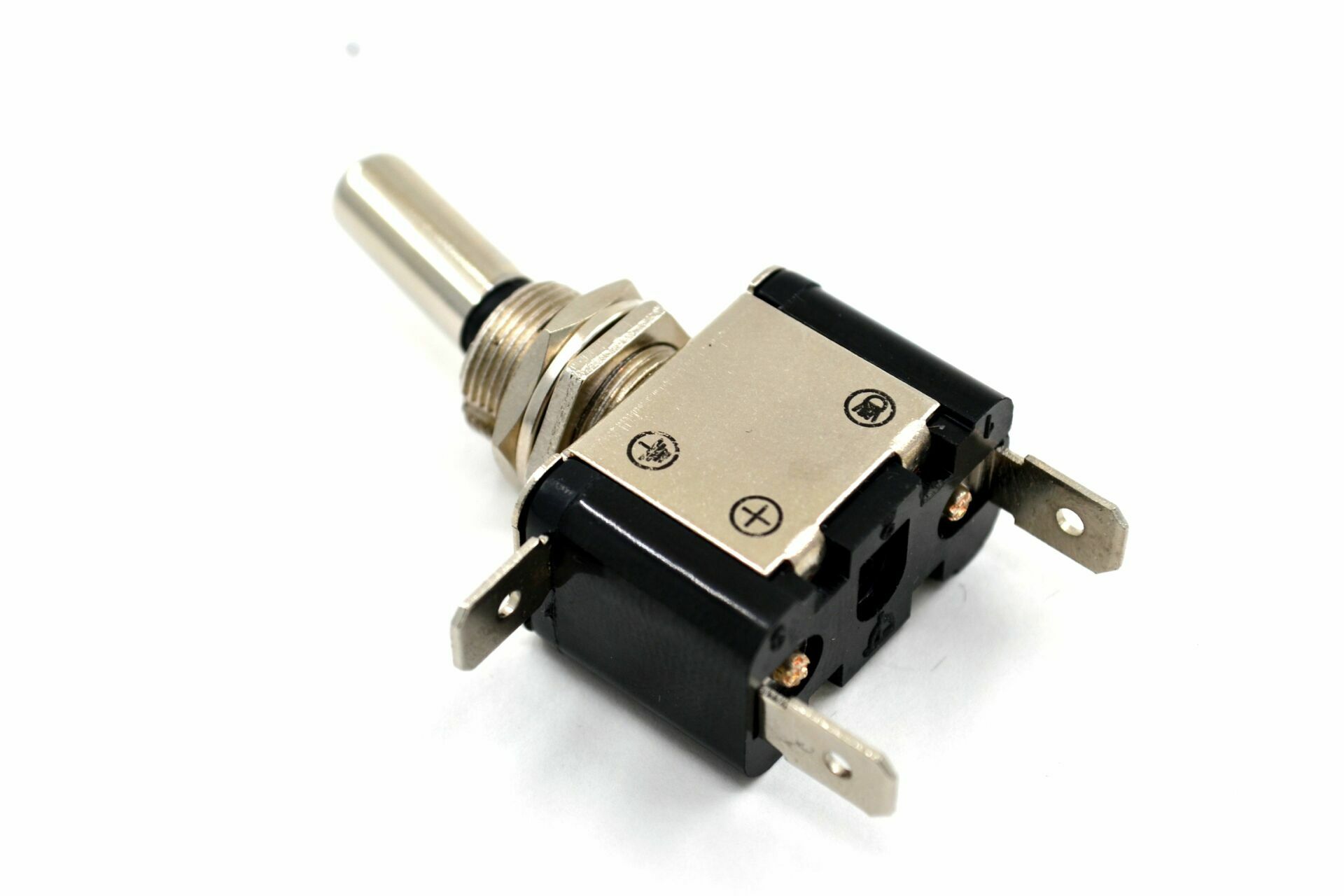 Picture of Toggle Switch 1-0 Kırmızı Ledli Metal Anahtar 3 Pin 12V MT-ANS03