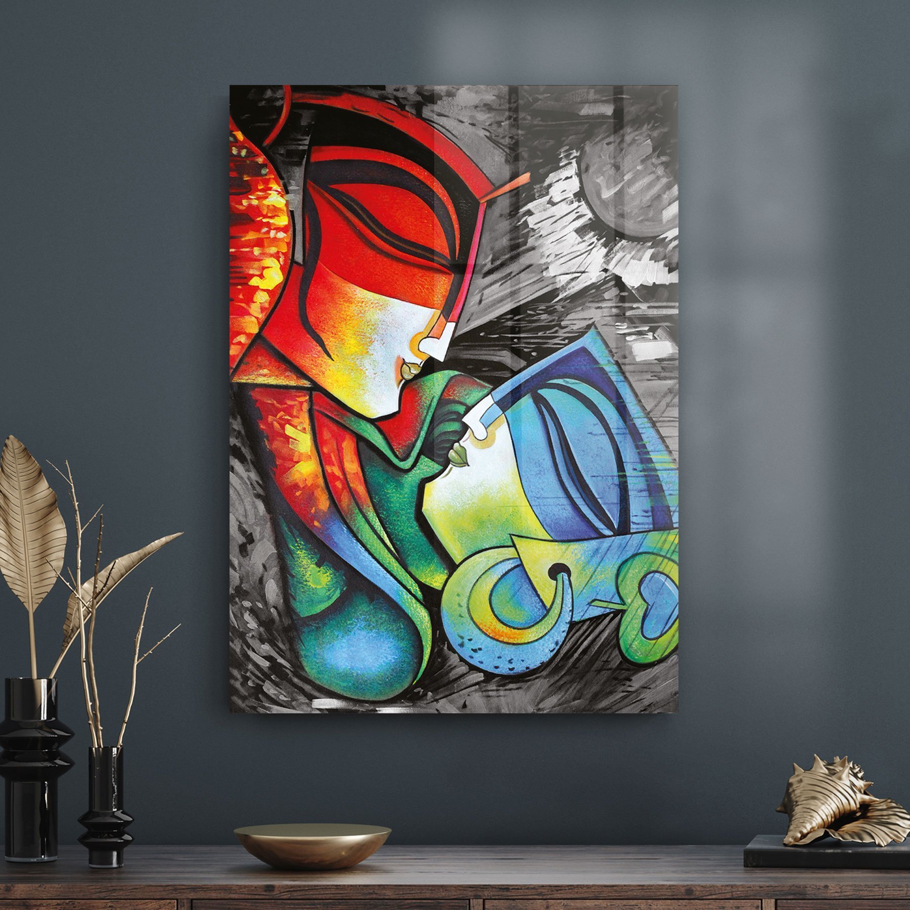 Picture of Decovetro Cam Tablo Gemini Love 30x40 cm