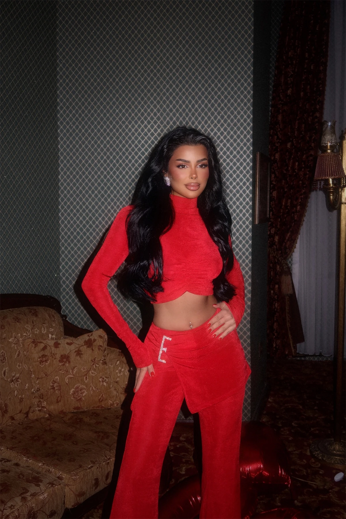 Picture of Red Tiani Stone Accessory Set