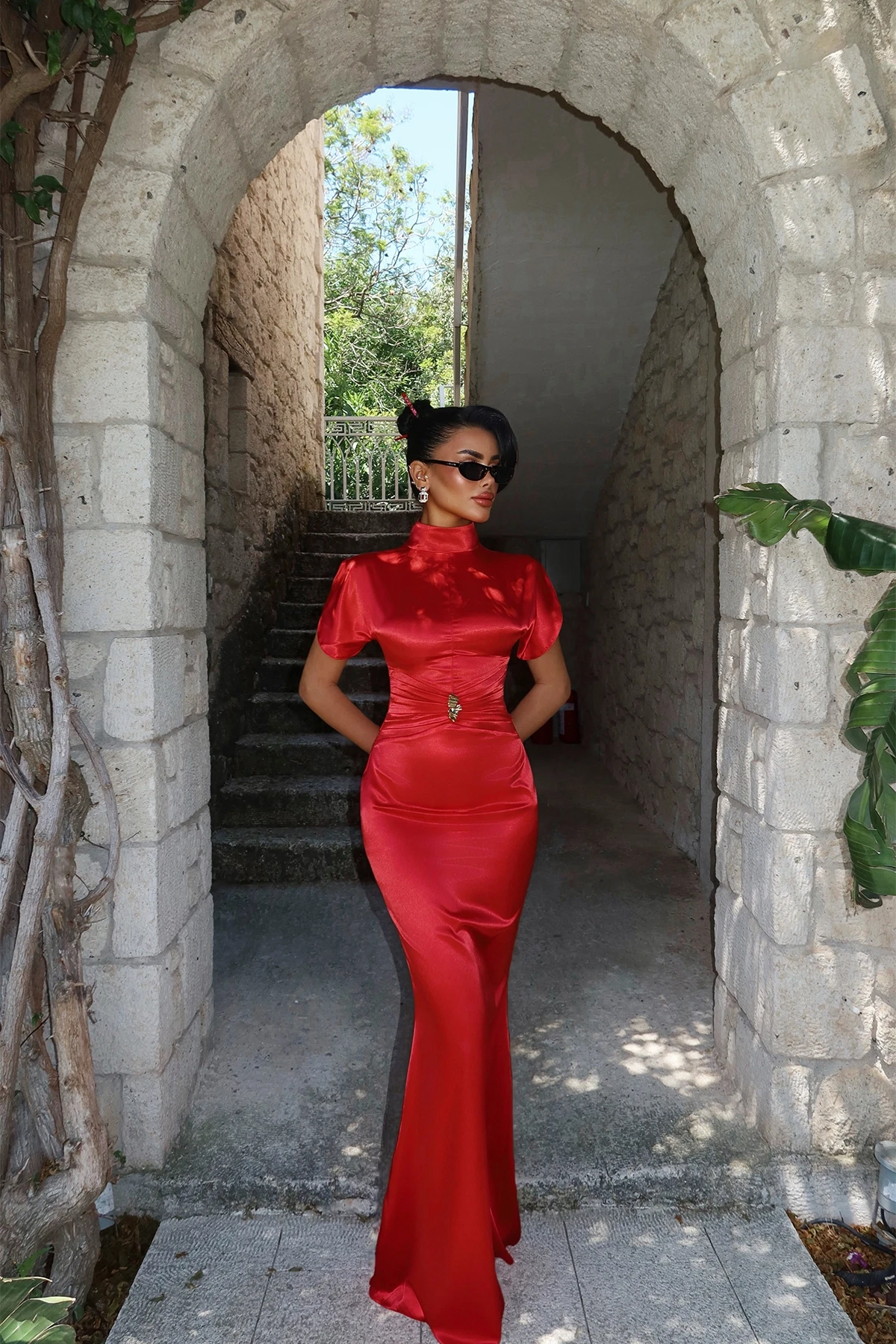 Picture of Red Chyna Dress