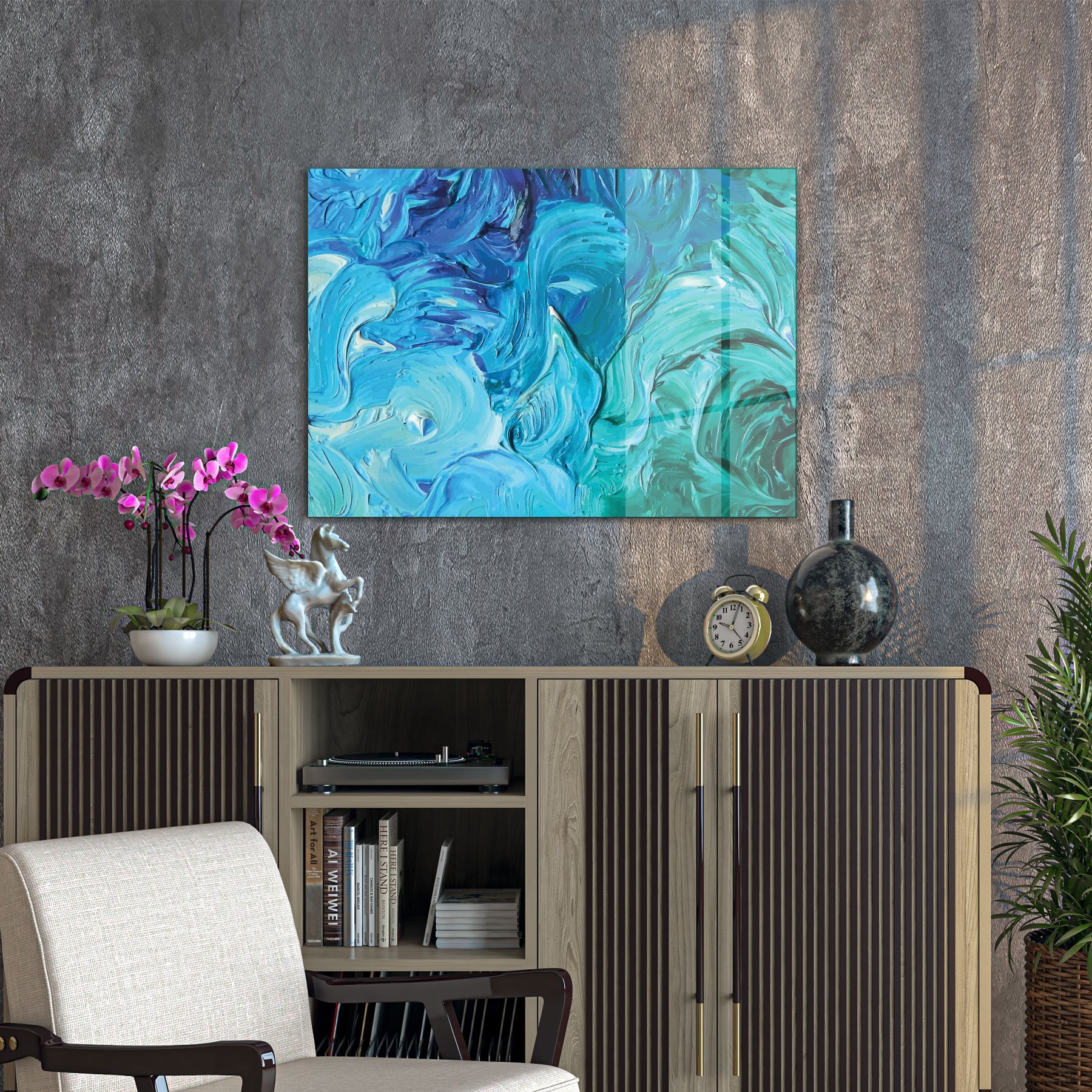 Picture of Decovetro Cam Tablo TBY-4275 - 30x40 cm