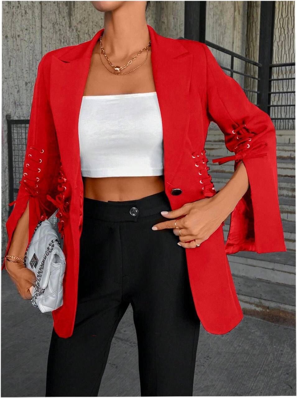 Picture of Bağcık Detaylı Tasarım Ceket