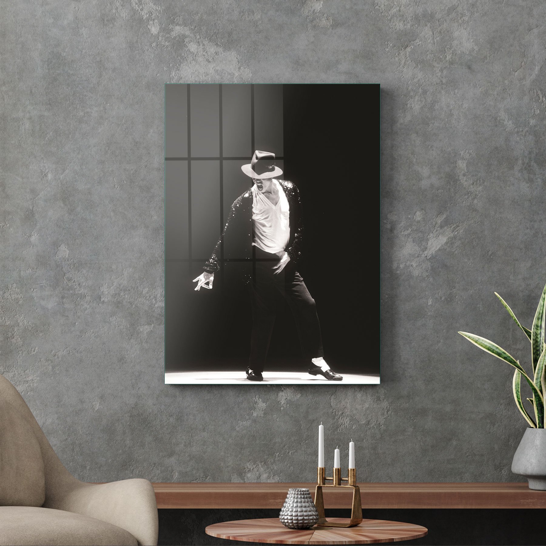 Picture of Decovetro Michael Jackson Cam Tablo 70x100 cm