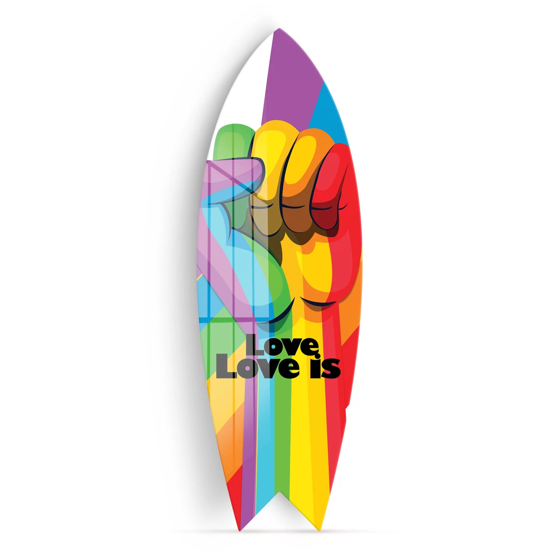 Picture of Decovetro ST 4069 Dekoratif Cam Sörf Tahtası 33x100 Cm