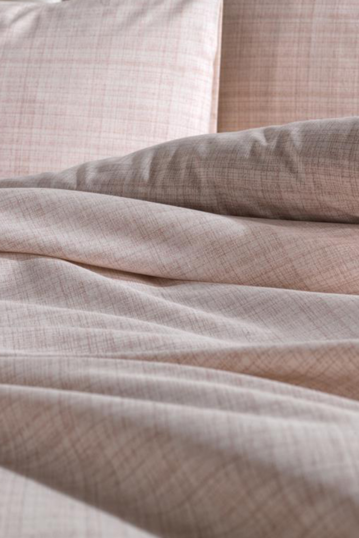 Picture of Çeyiz Diyarı Brush 3 Parça Çift Kişilik Nevresim Seti