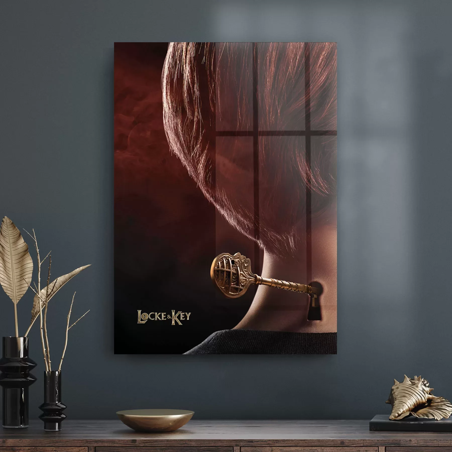 Picture of Decovetro Cam Tablo Locke & Key 30x40 cm