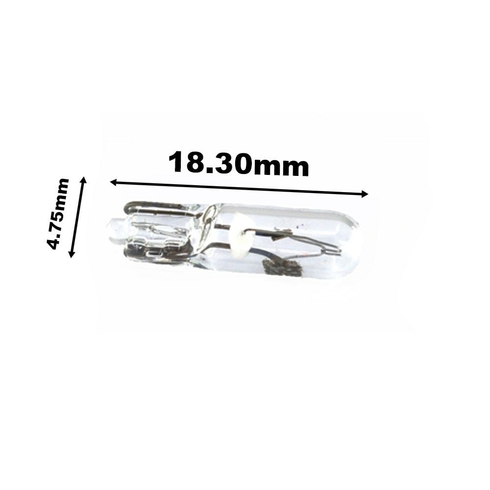 Picture of 12V 2,3W T5 Dipsiz Gösterge Kadran Ampulü 10 Adet 2723