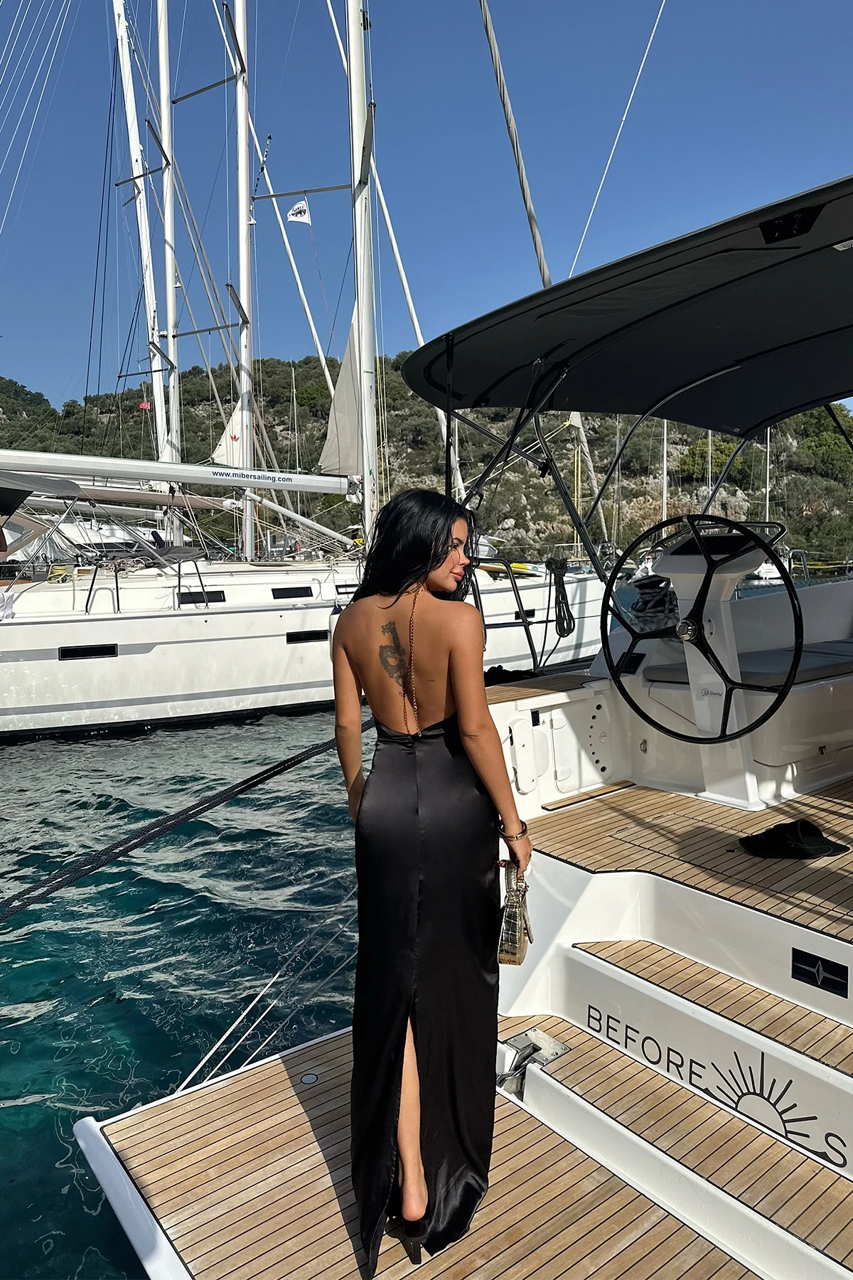 Picture of Black Sofia Dress