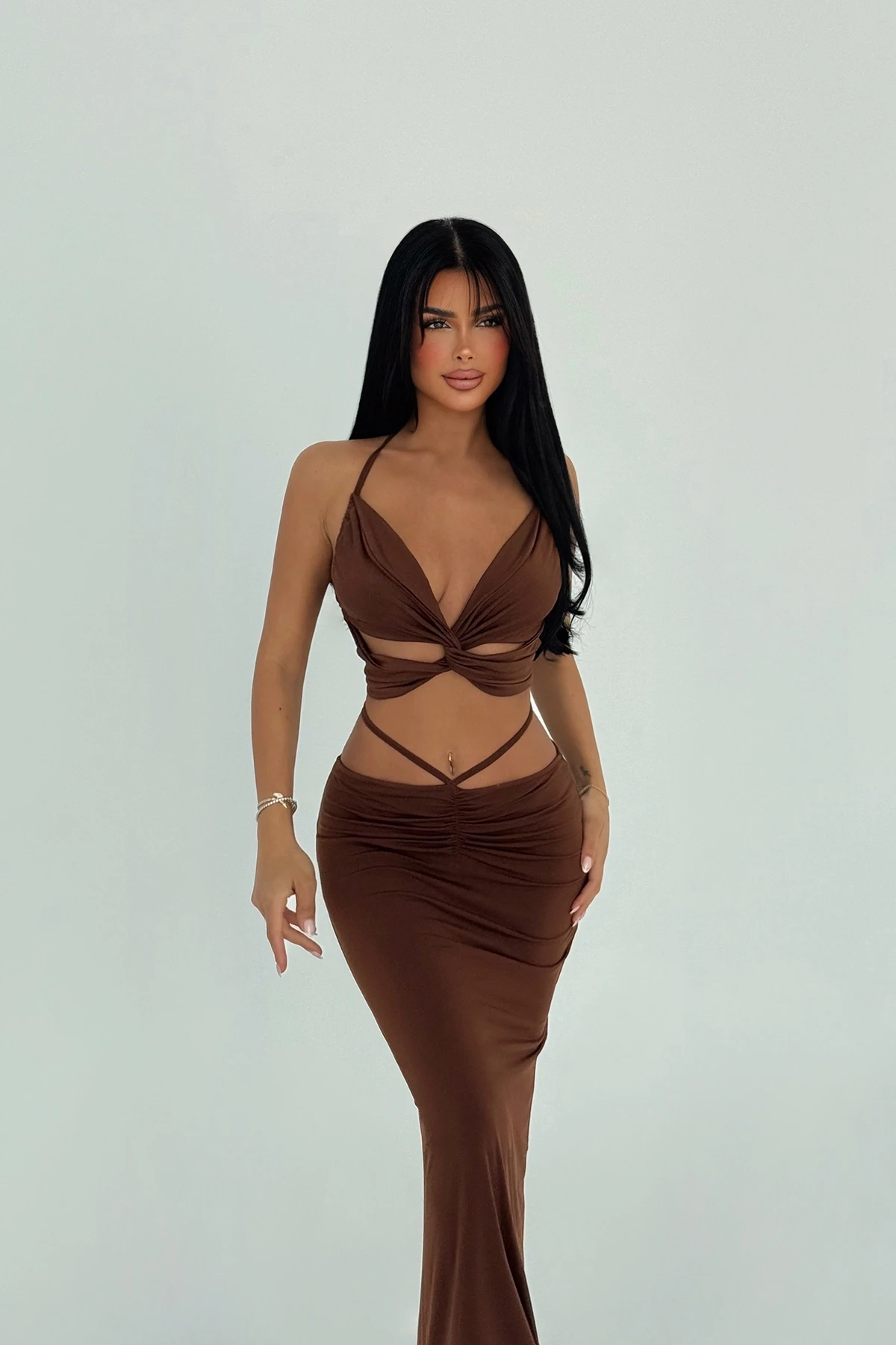 Picture of Brown Bianca Suit