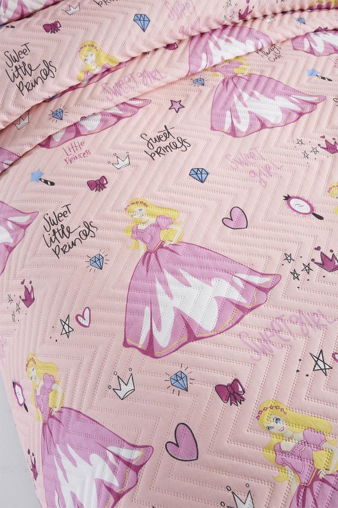 Picture of Ultrasonik Kapitoneli Tatlı Prenses Tek Kişilik Yatak Örtüsü