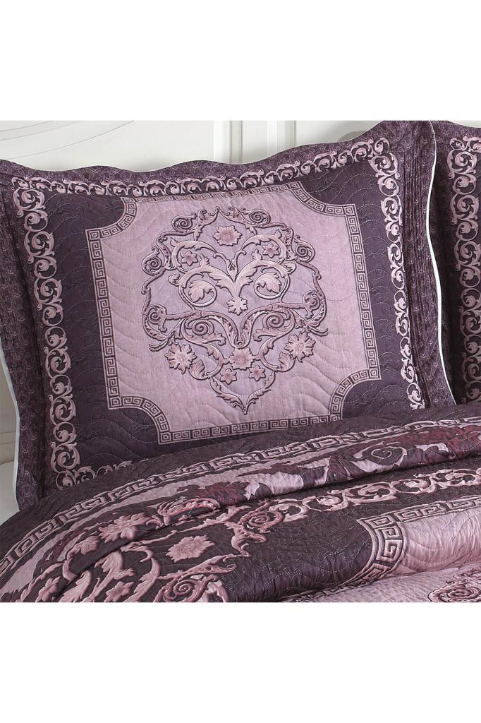 Picture of Bella Baskılı Kapitoneli Çift Kişilik Yatak Örtüsü