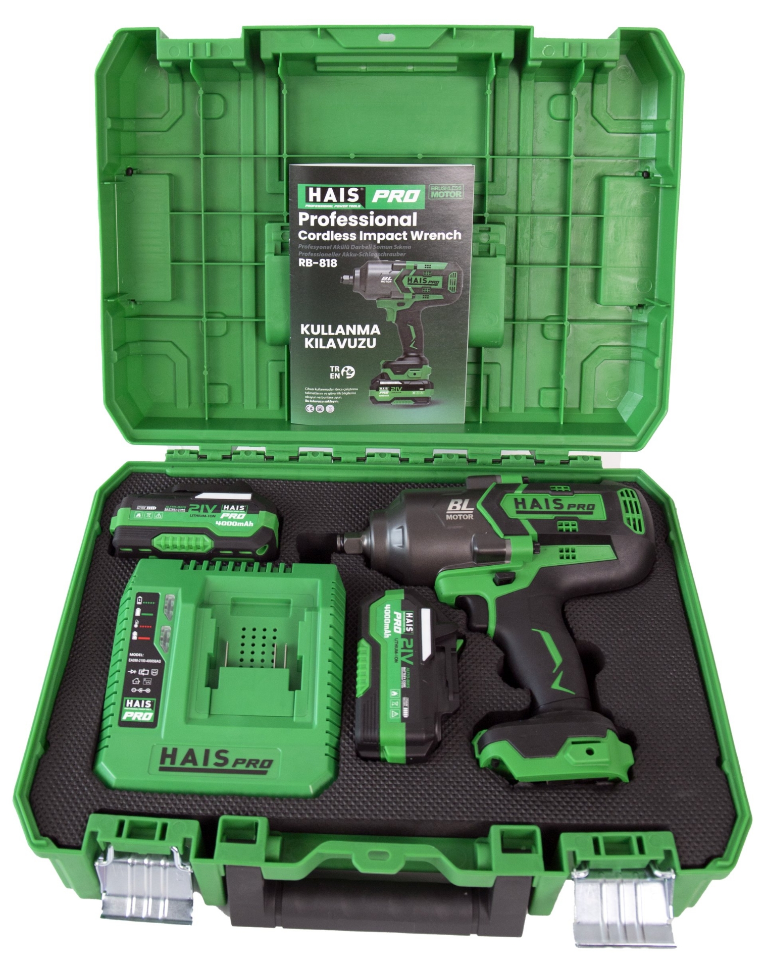 Picture of HAISPRO Profesyonel Darbeli Somun Sıkma 1300 Nm 21 V