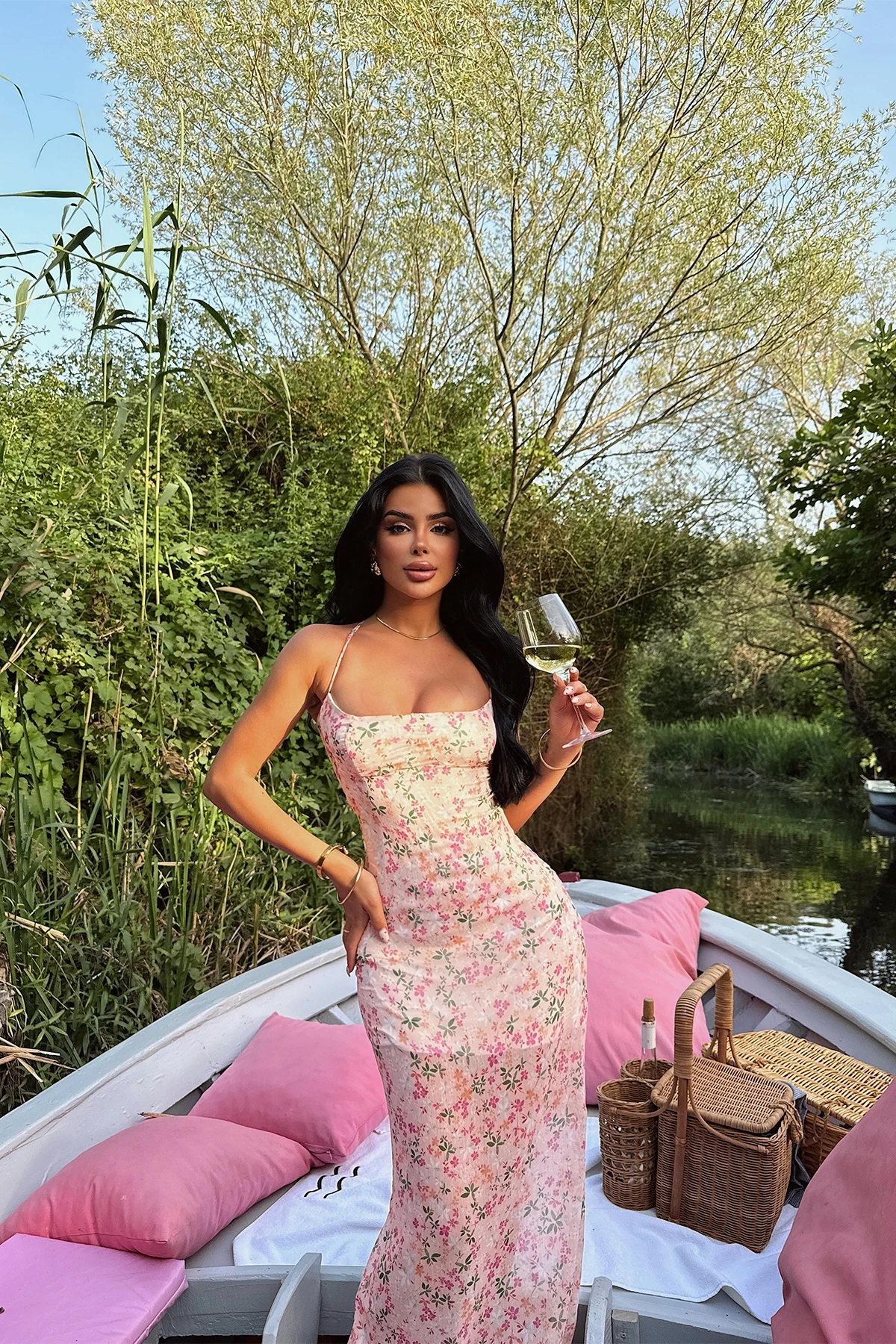 Picture of Floral Strap Dress