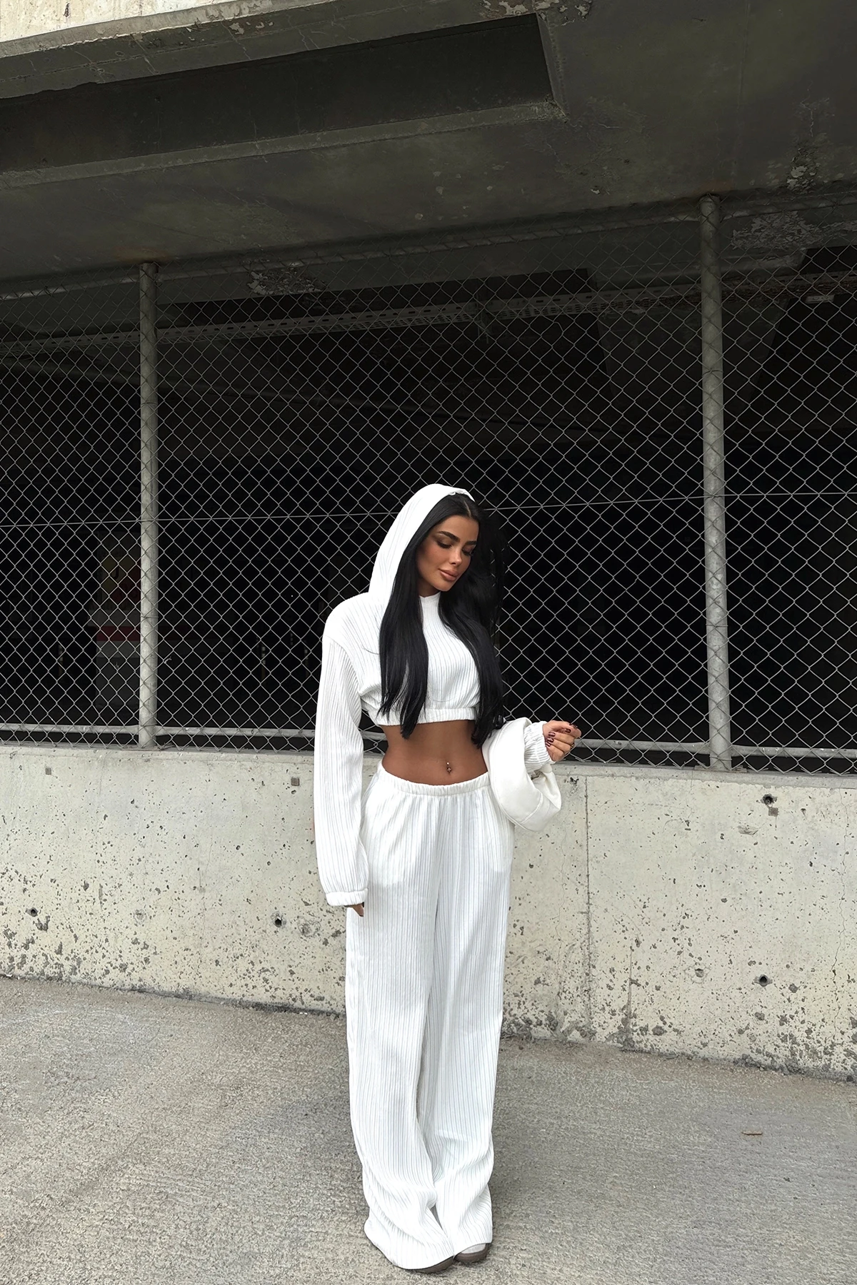 Picture of White Trouser Suit