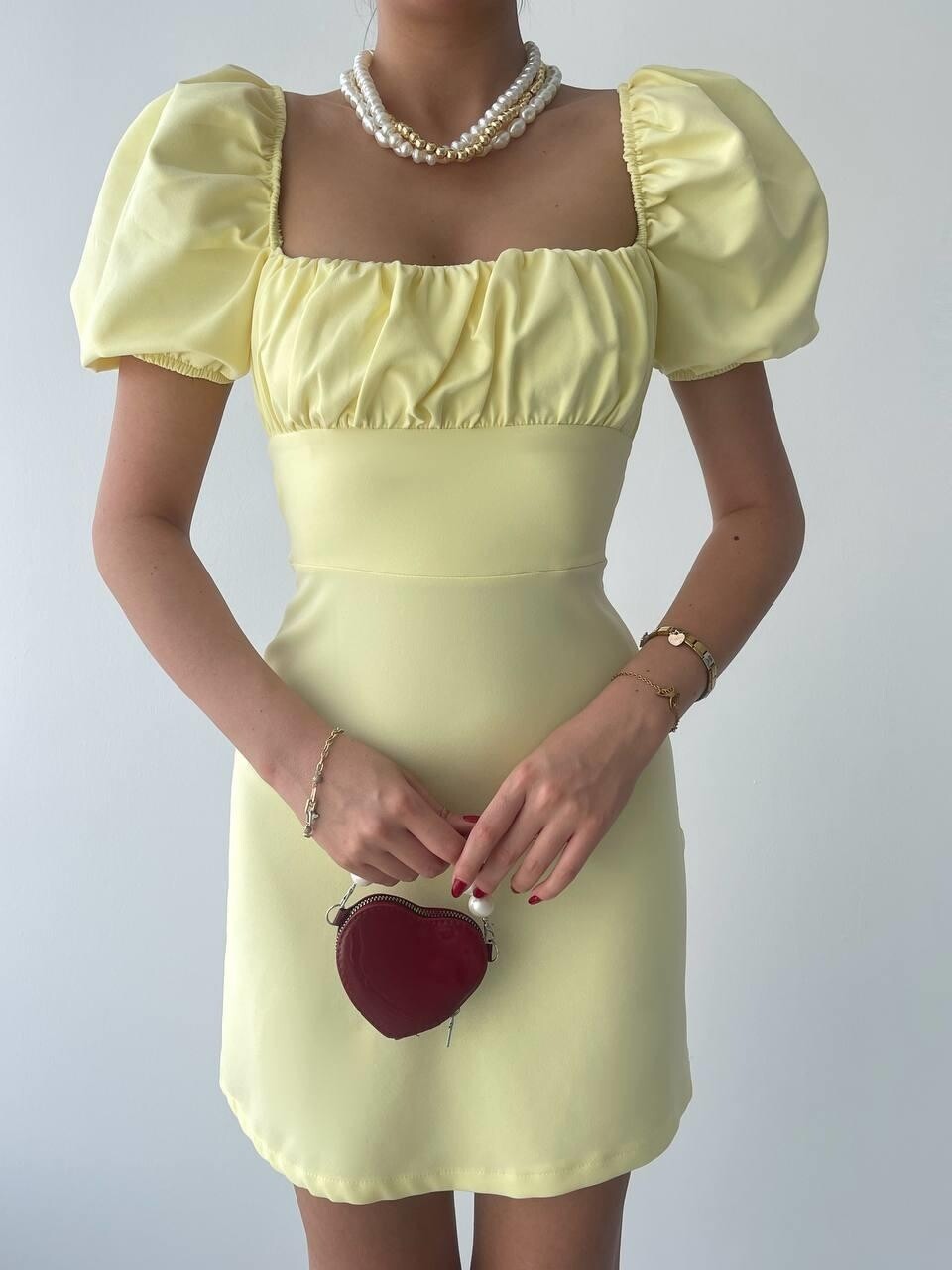 Picture of Hessen Sırt Dekolteli Elbise