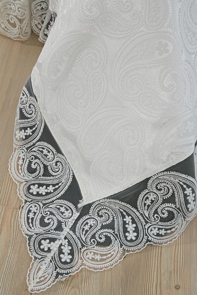 Picture of Çeyiz Diyarı Şal 7 Parça Gelin Seti Krem