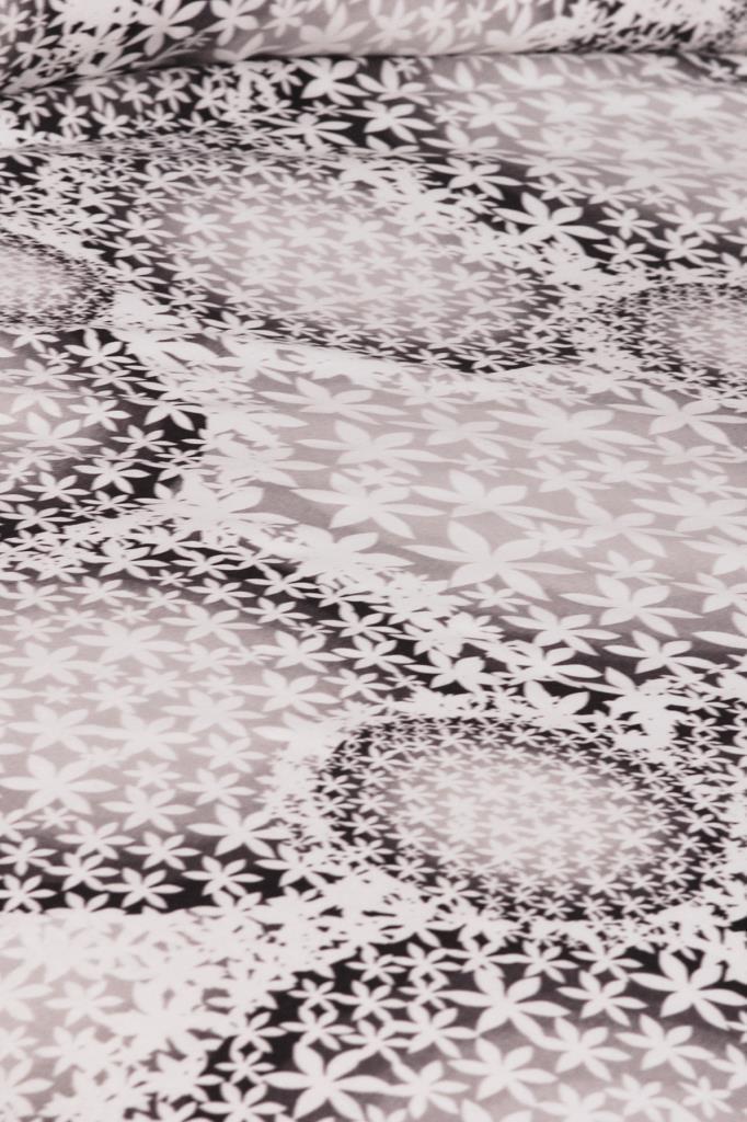 Picture of Çeyiz Diyarı Daisy Tek Kişilik Lastikli Çarşaflı Nevresim Takımı Gri