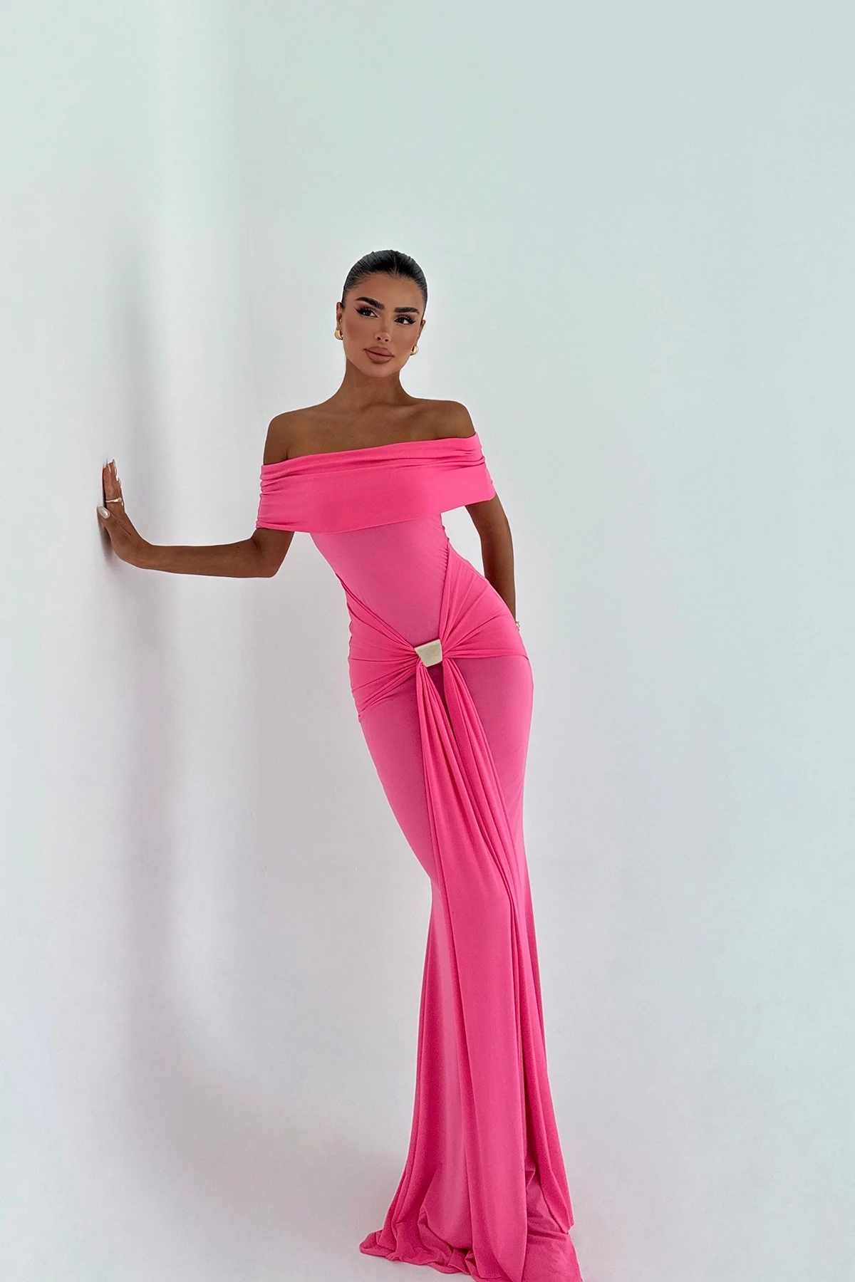 Picture of Fuchsia Allayia Long Dress