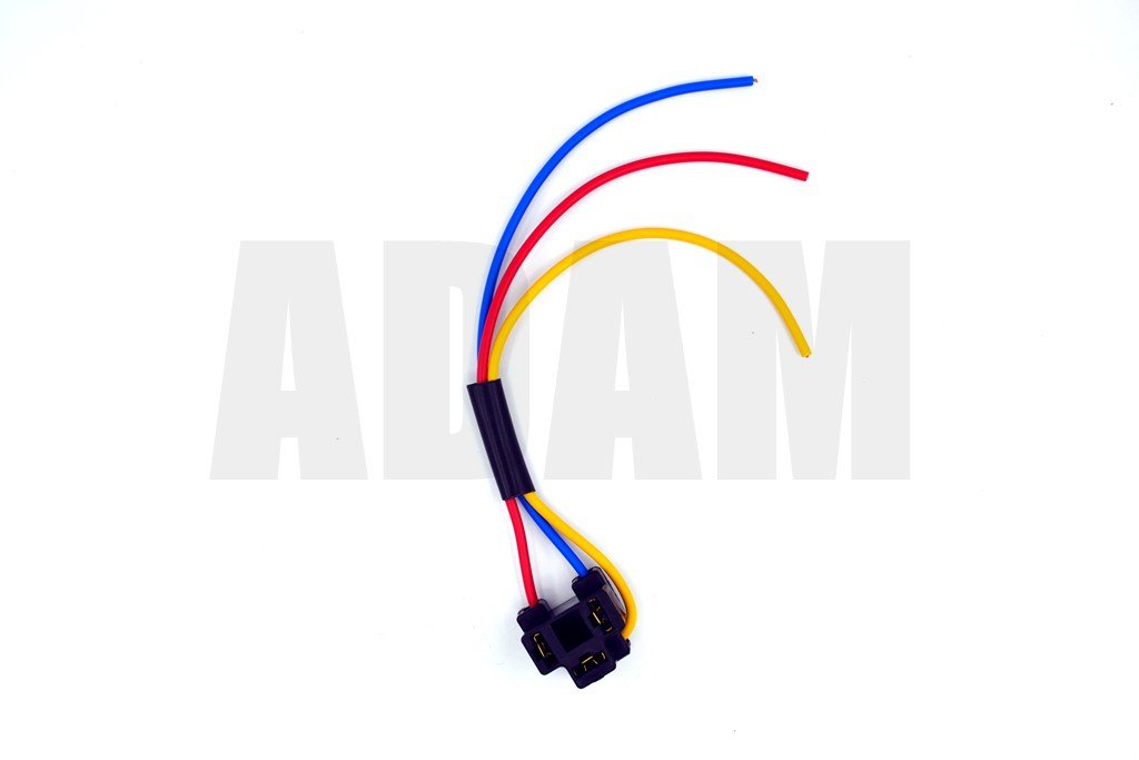 Picture of H4 Ampul Duy Atom Far Fişi 1,5mm² Kablolu Hs1 Soket