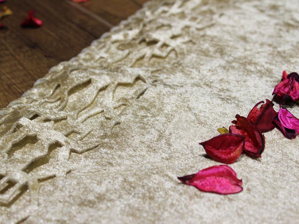 Picture of Çeyiz Diyarı Selçuklu Kadife Çift Kat Runner Cappucino