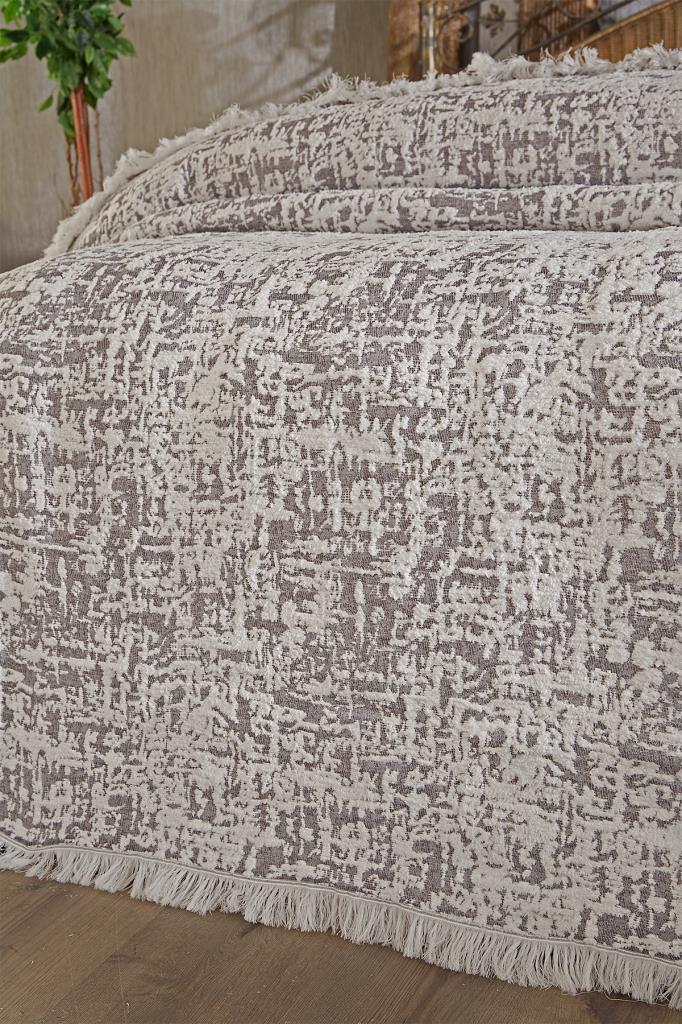 Picture of Puffy Pamuk Çift Kişilik Tek Battaniye 200x220 İndigo