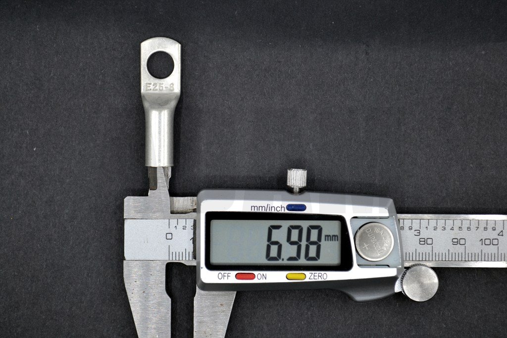 Picture of Eko Sıkmalı Kablo Pabucu Bakır 25mm M8 Kalaylı Skp MT-SKP02508