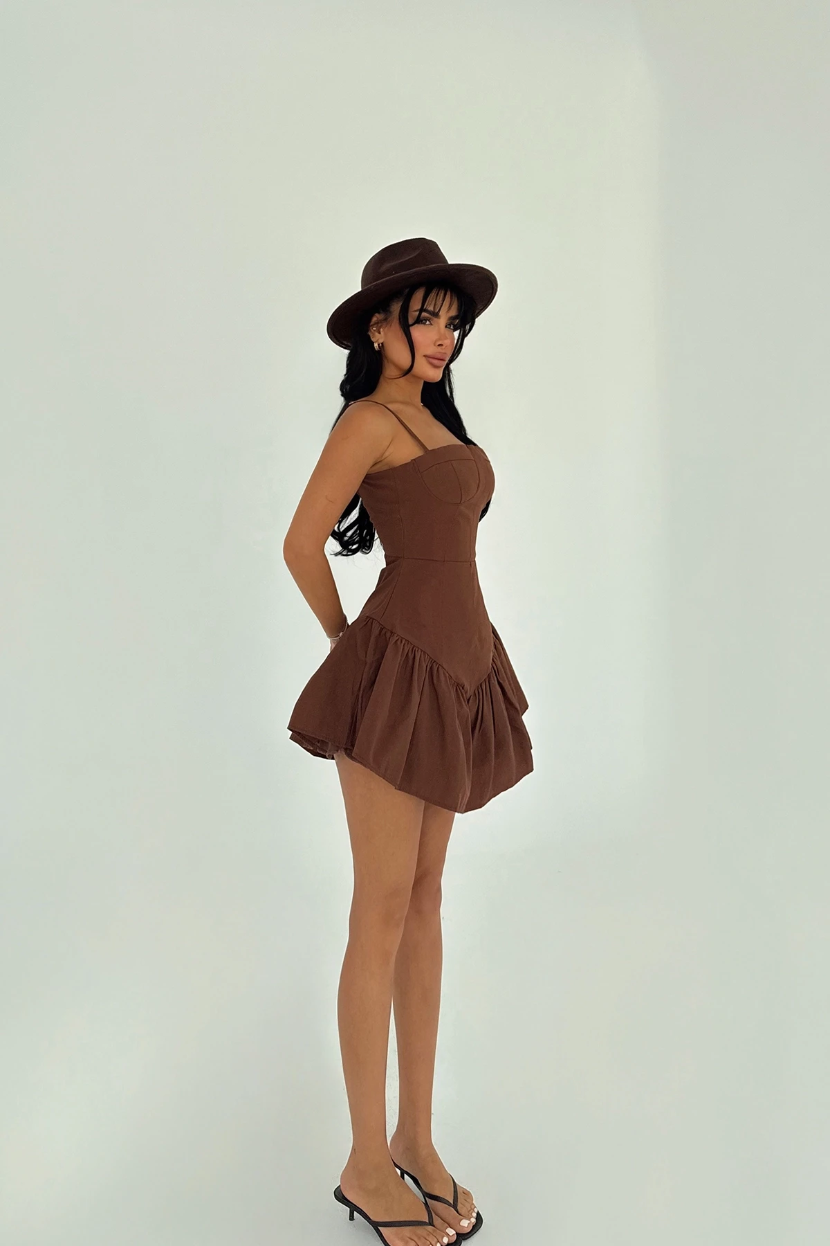 Picture of Brown Tatiana Dress