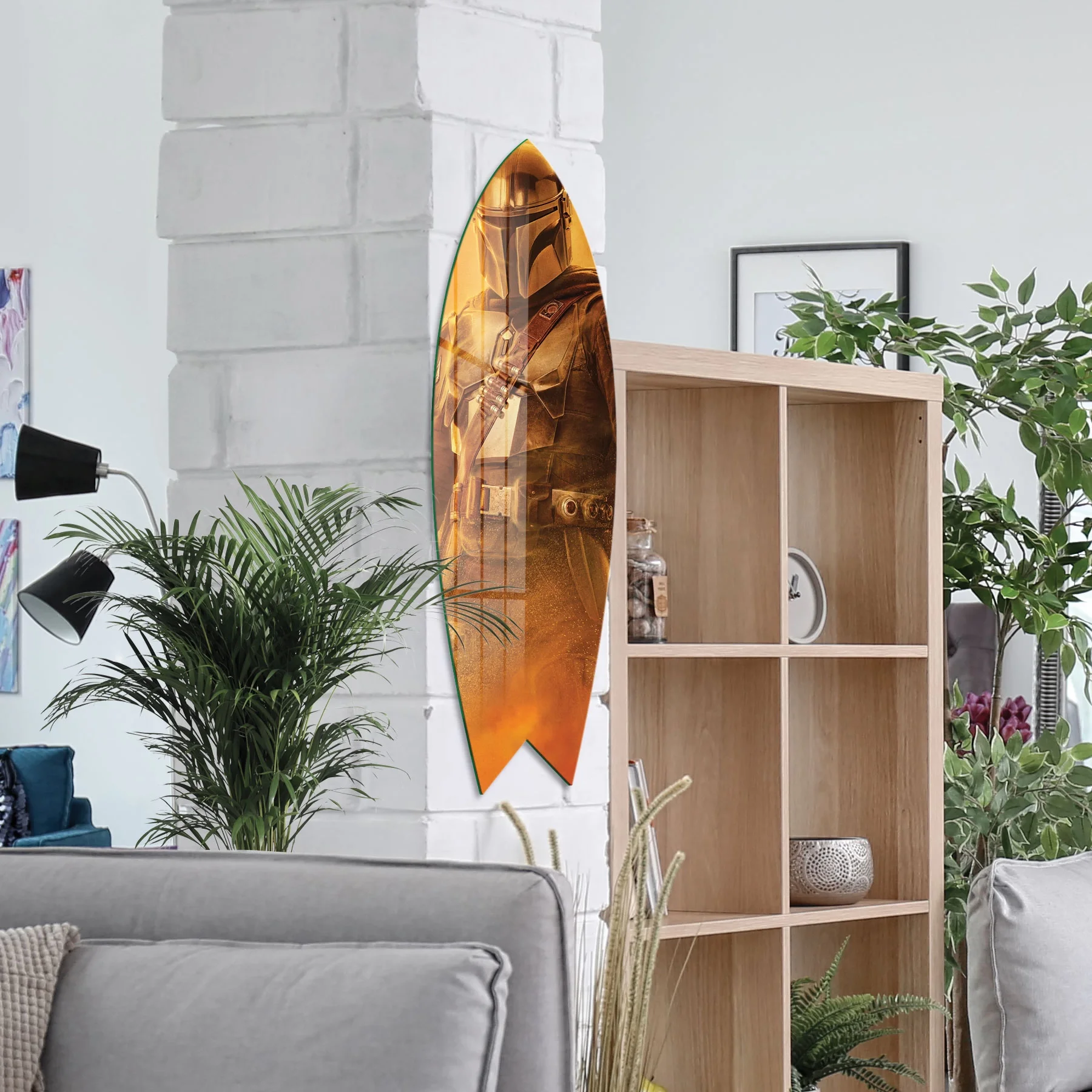 Picture of Decovetro ST 4099 Dekoratif Cam Sörf Tahtası 33x100 Cm