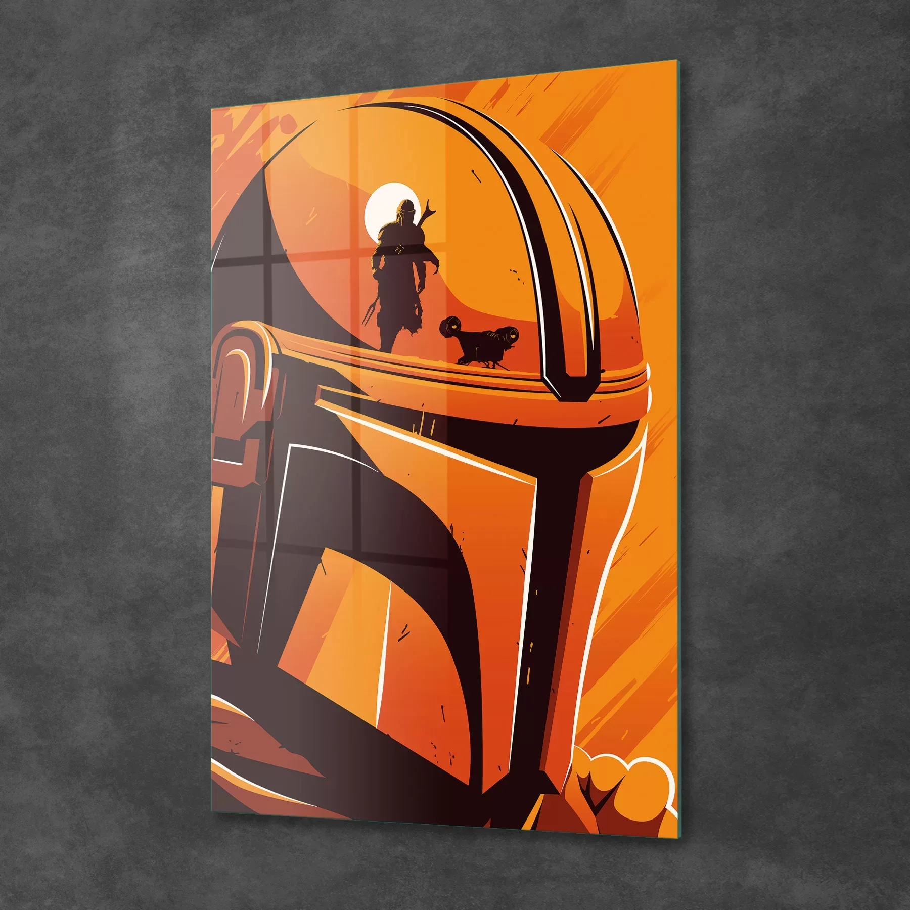 Picture of Decovetro Cam Tablo The Mandalorian Poster 70x100 cm
