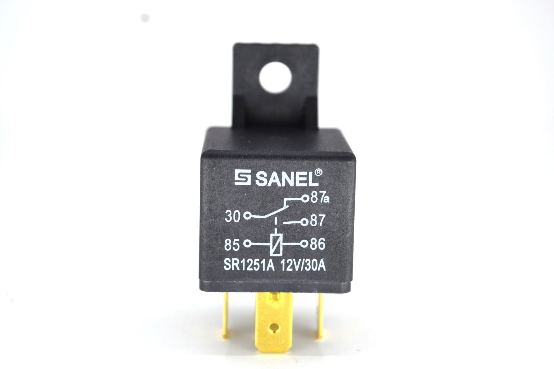 Picture of 12V Mini Röle 5 Fişli 30/20A Çift Platin