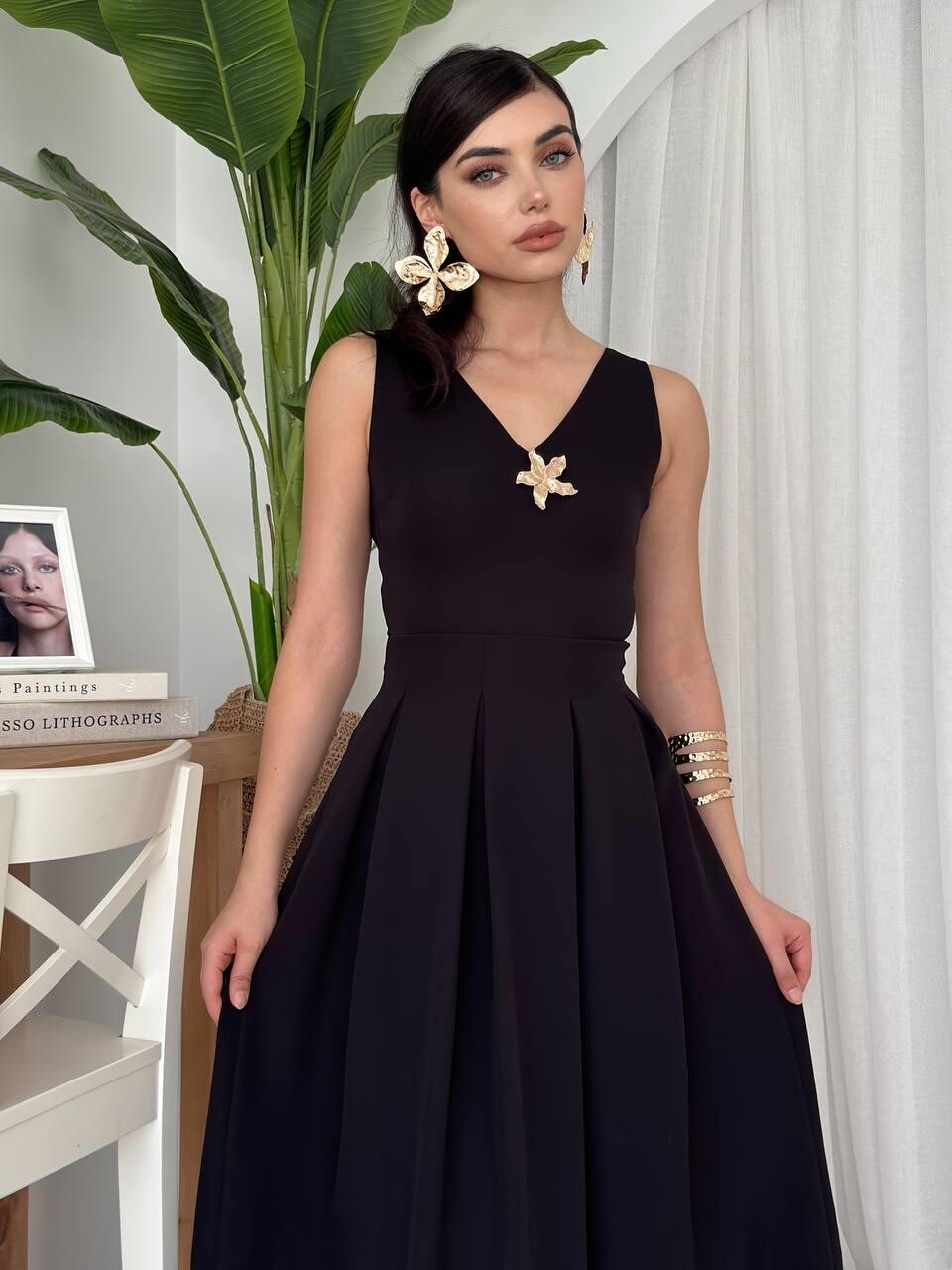 Picture of Late Yıldız Detaylı Elbise