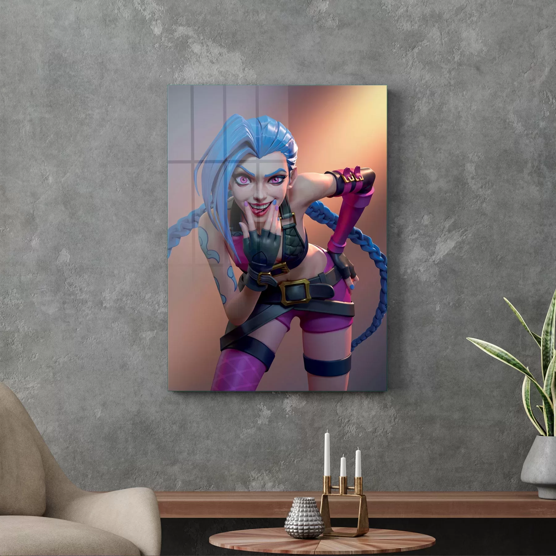 Picture of Decovetro Cam Tablo Jinx 70x100 cm