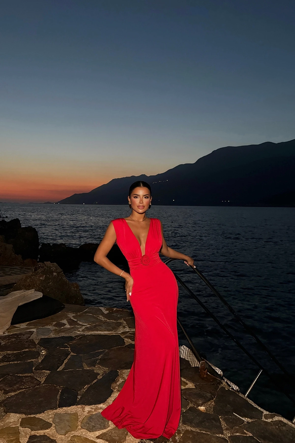 Picture of Red Long Dress