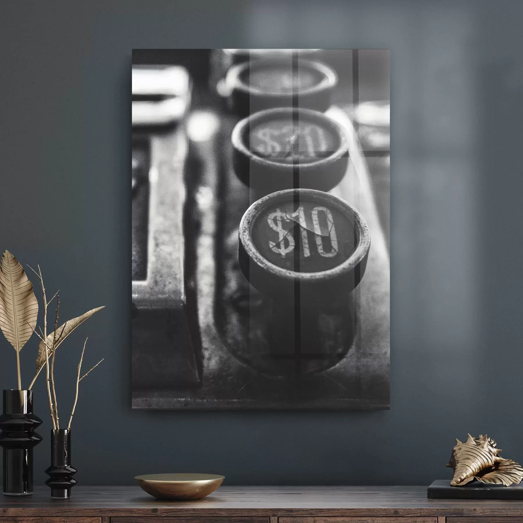 Picture of Decovetro Cam Tablo Vintage Goldies 30x40 cm