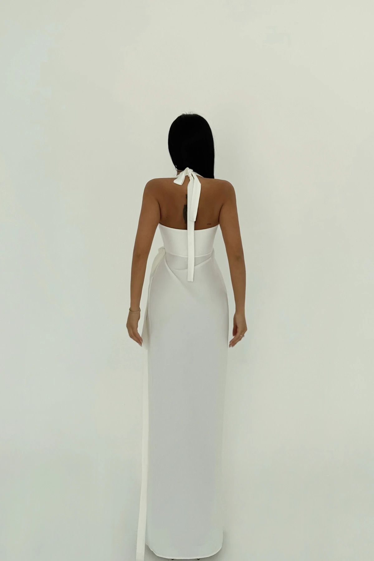 Picture of White Tied Dress