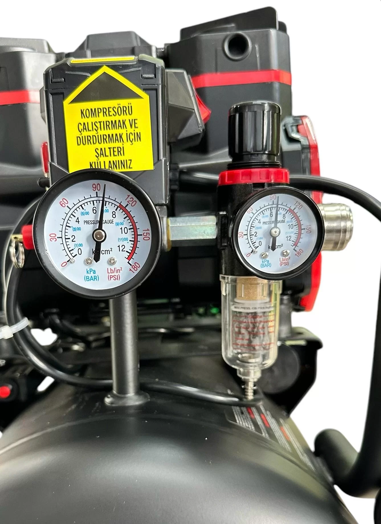 Picture of Kuletaş Premium 50 Litre Sessiz Yağsız Hava Kompresörü 4 Hp (İtalyan Tasarım)