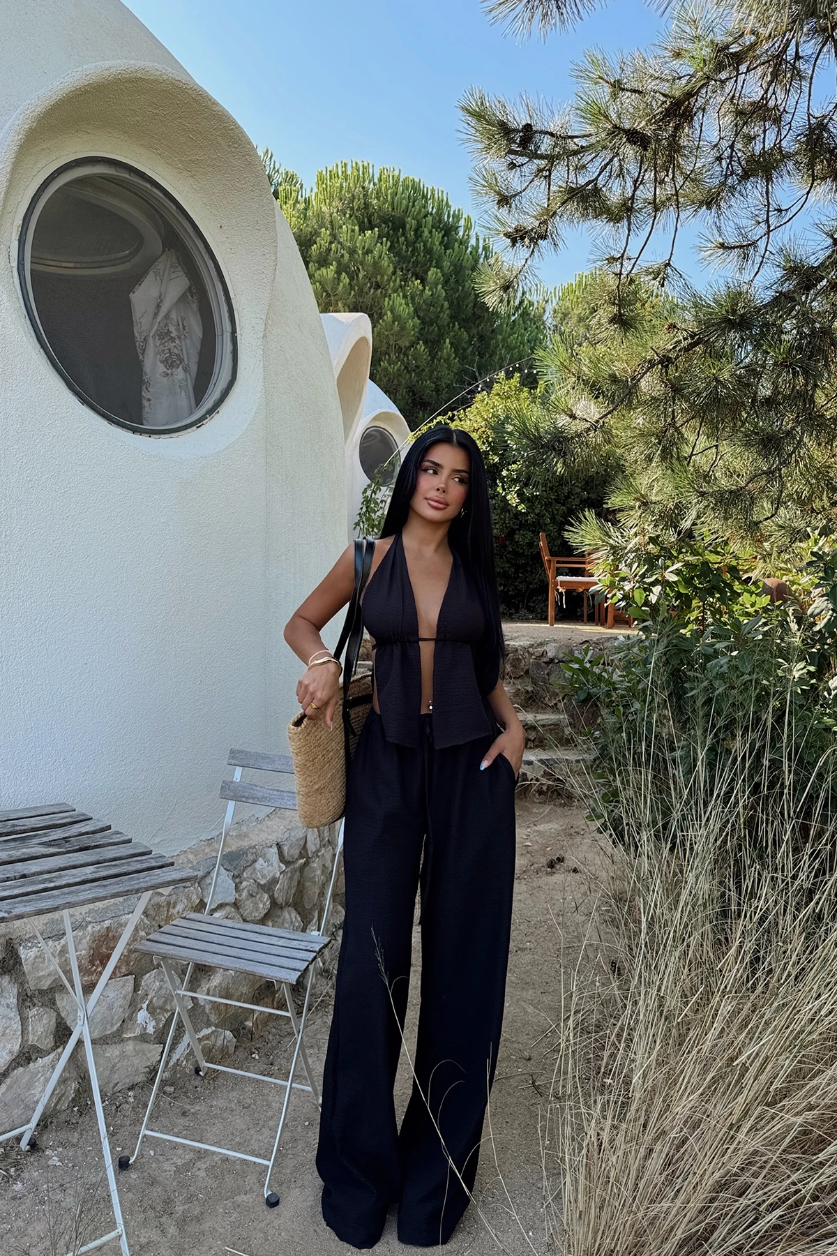 Picture of Black Trouser Suit