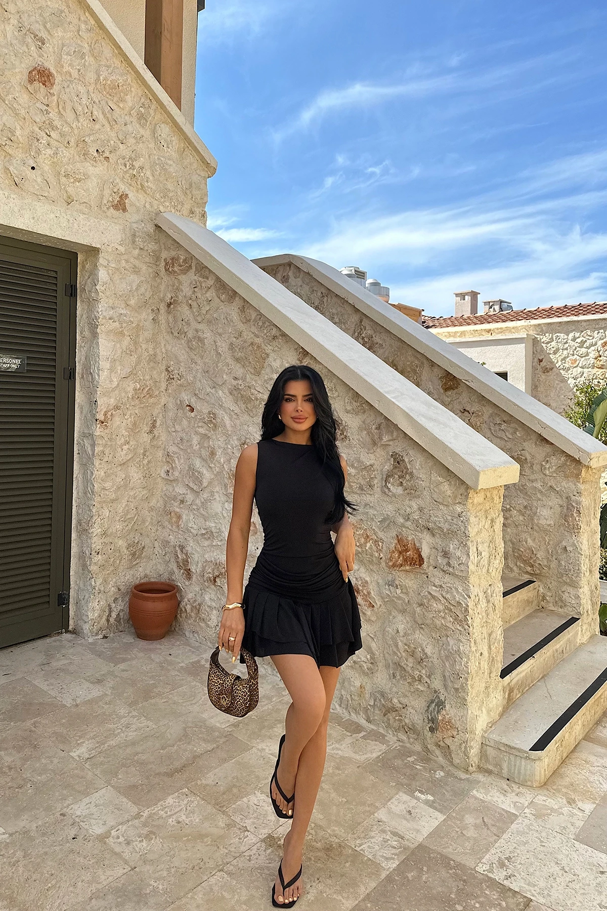 Picture of Black Jacie Mini Dress